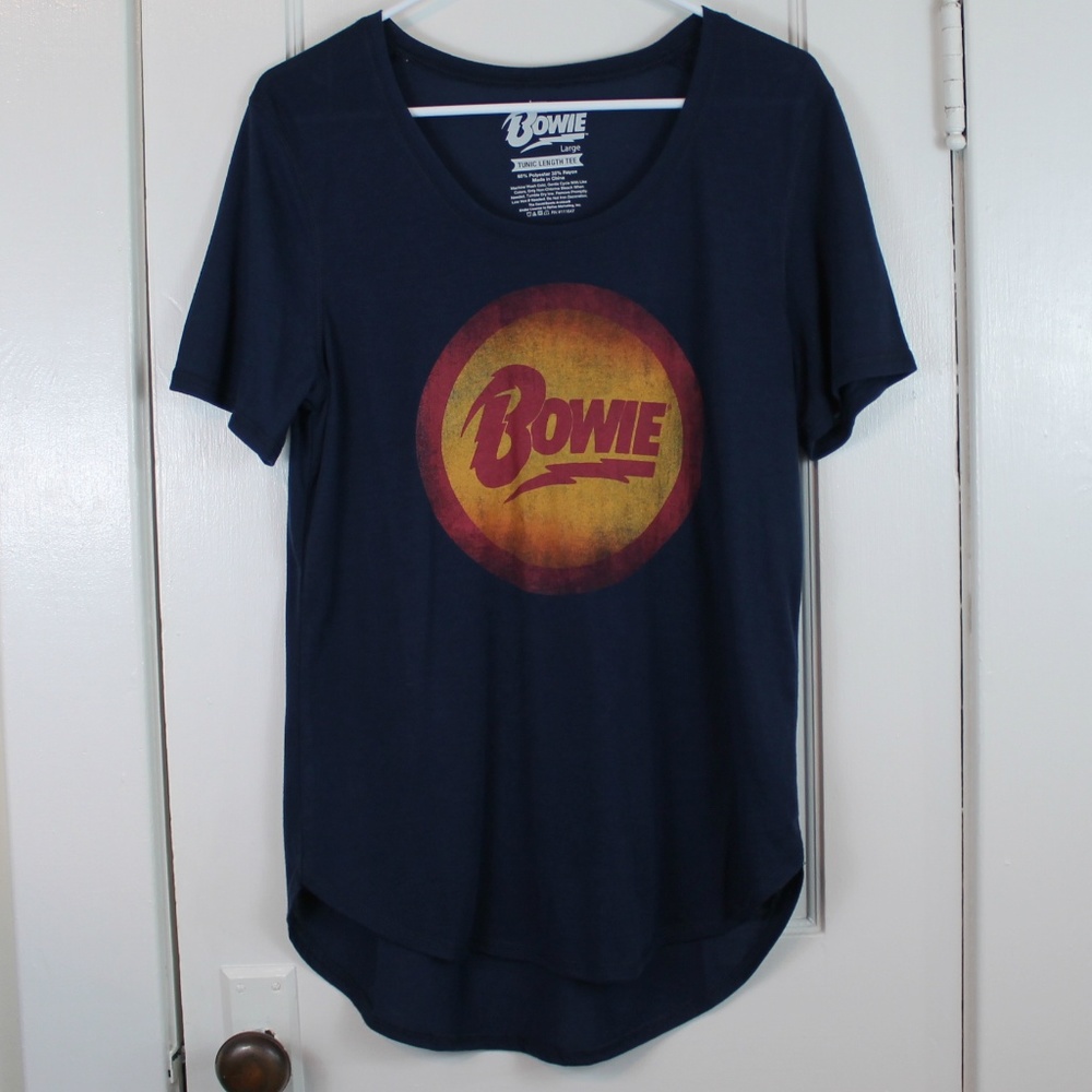 david bowie tunic shirt NWOT